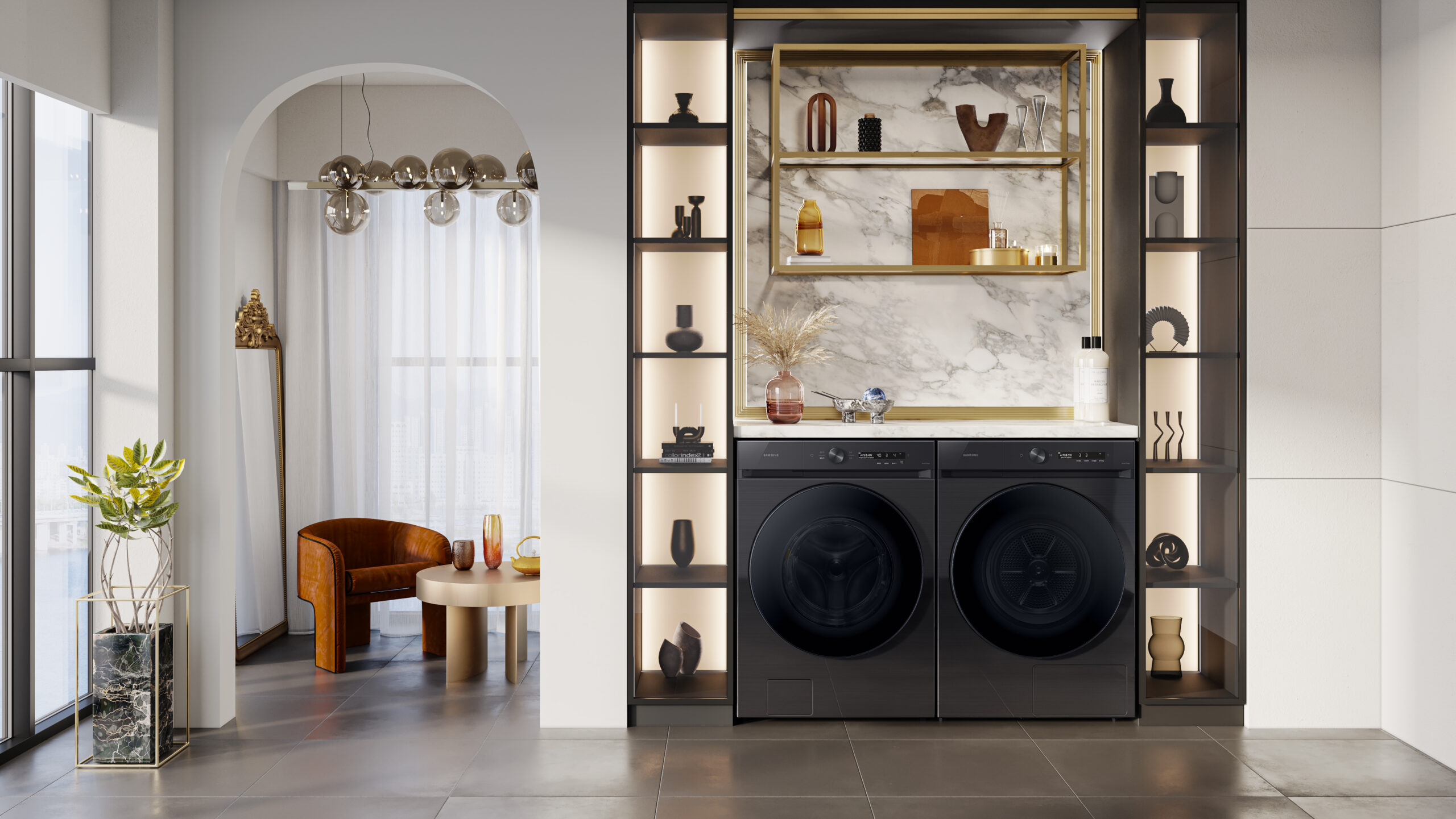 Samsung Bespoke AI Washer and Dryer 
