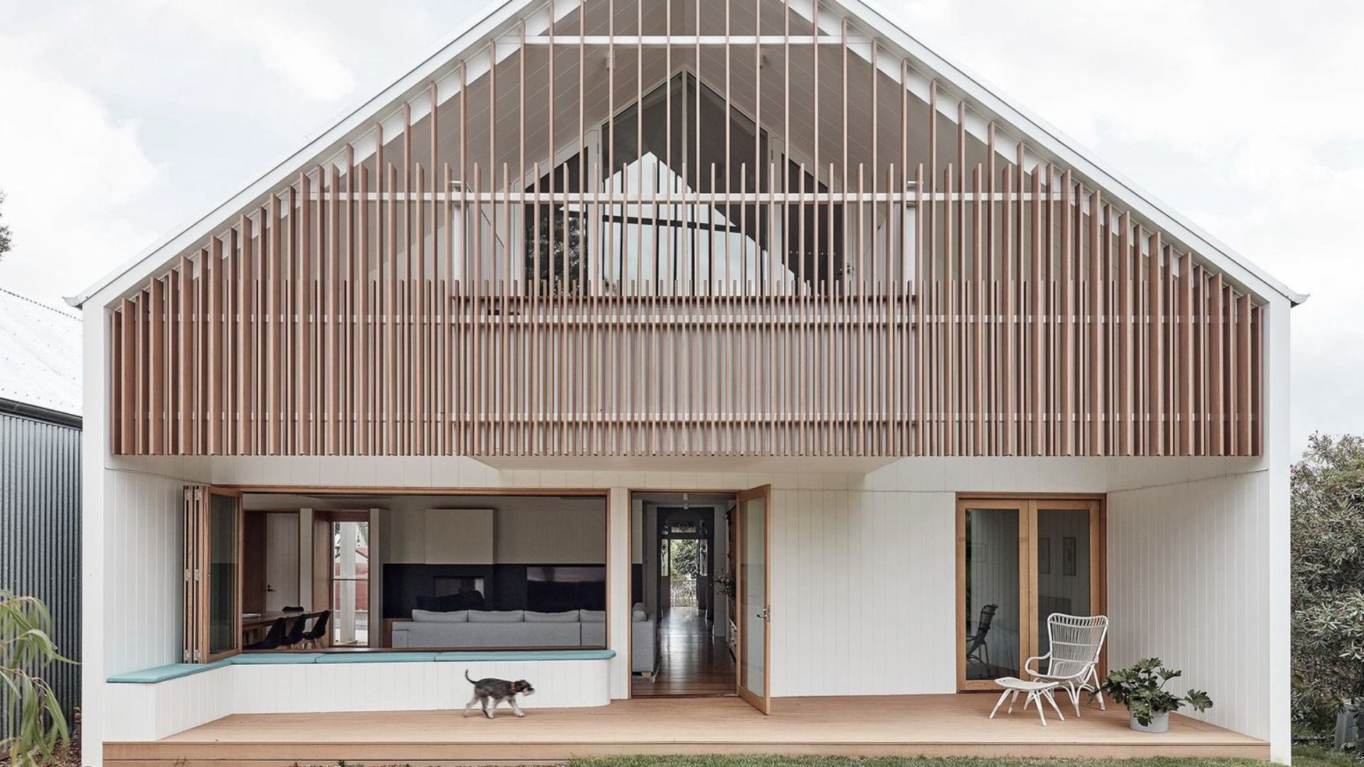 Twin Peaks House, by Mihaly Slocombe Architects