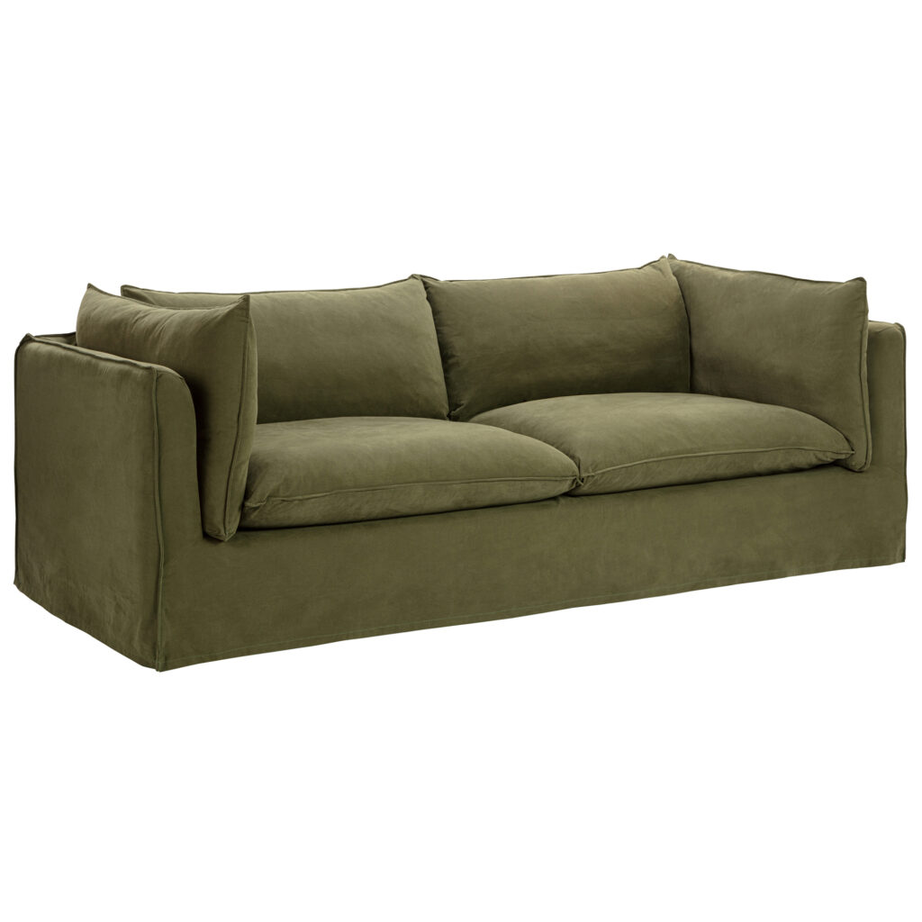 Jude 3 Seater Slipcover Sofa
