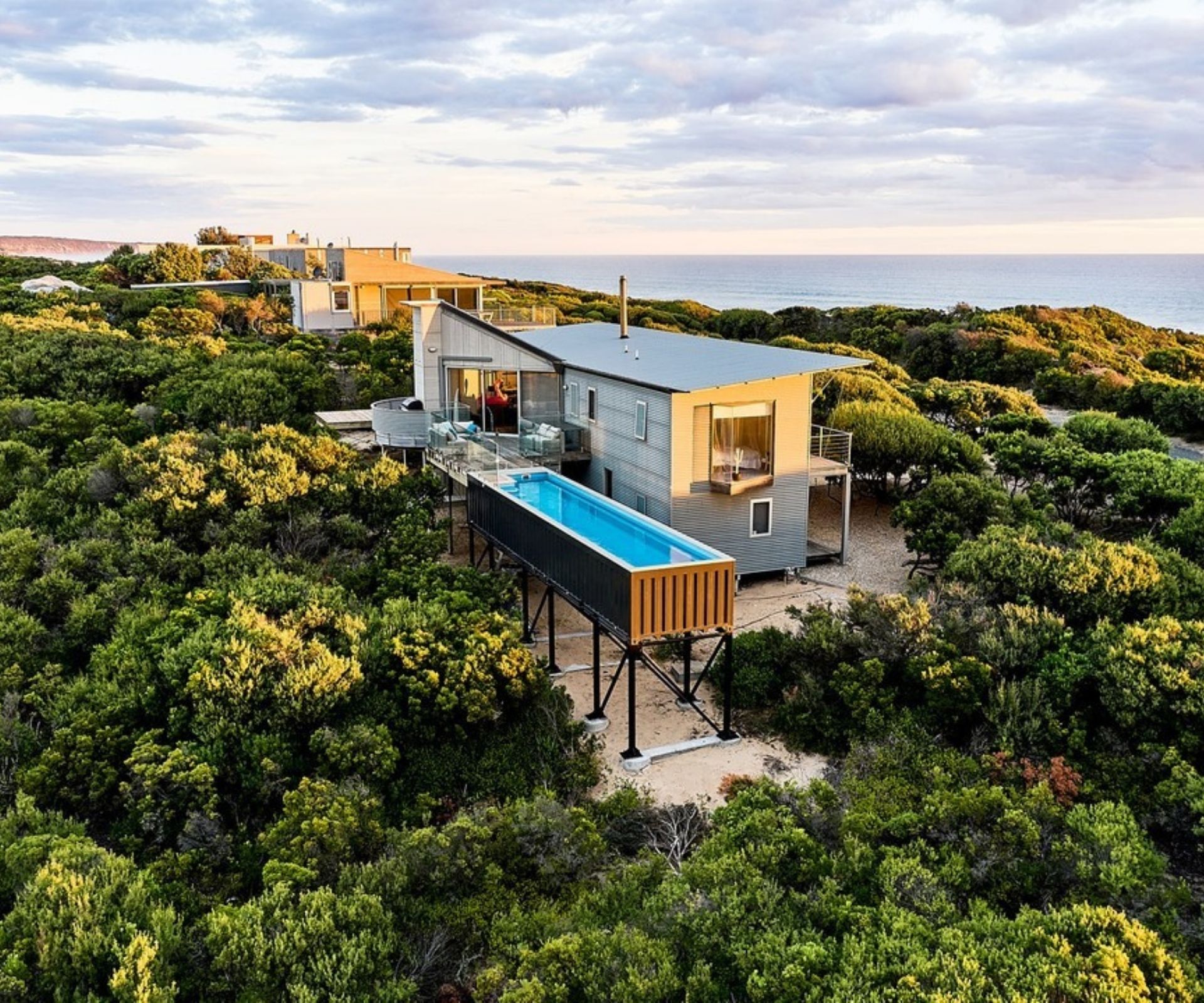shipping container swimming pool 