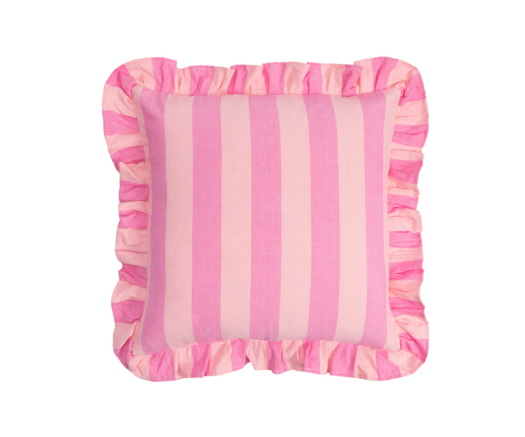 ruffle-stripe-cushion